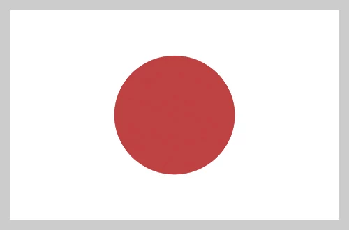 日本国旗のロゴ
