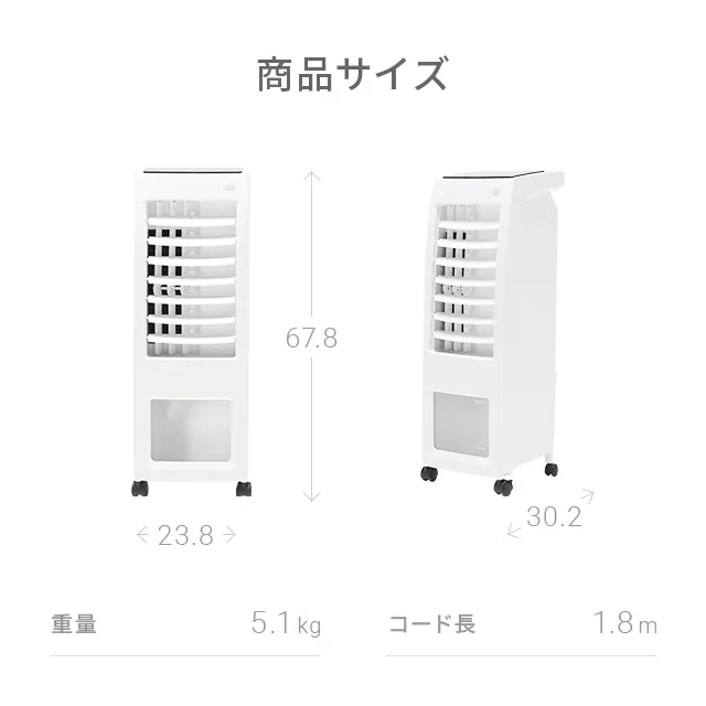 冷風扇 保冷剤2個セット｜モダンデコ公式｜インテリア・家具の総合通販