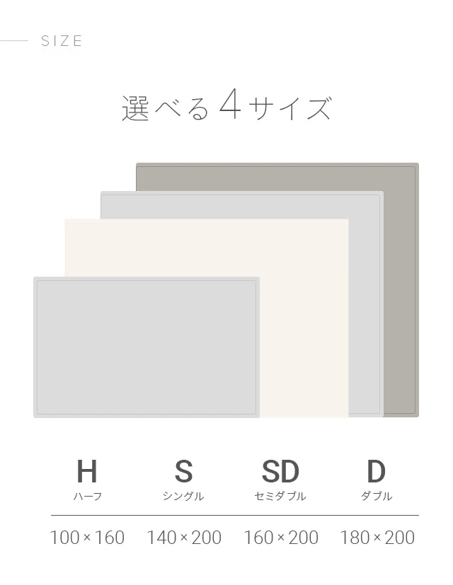 ハーフ/S/SD/D] くしゅくしゅブランケット 天然コットン100% 洗える