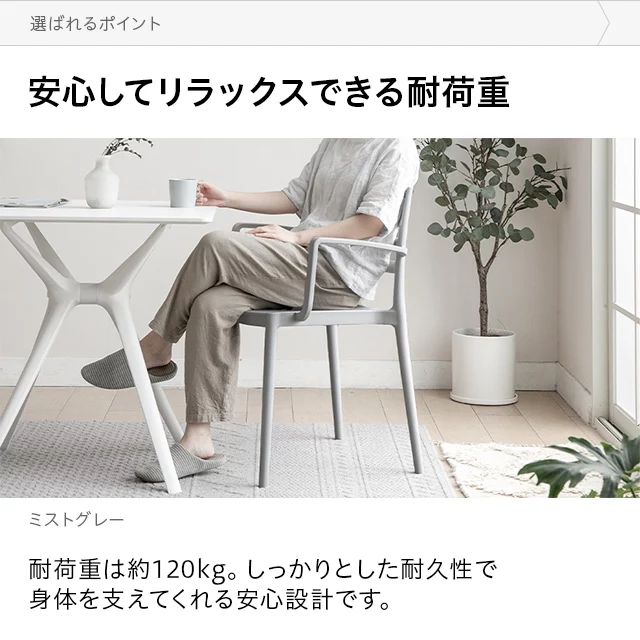 全3色 肘掛付きダイニングチェア 2脚セット|モダンデコ公式 全3色 肘掛付きダイニングチェア 2脚セット|モダンデコ公式
