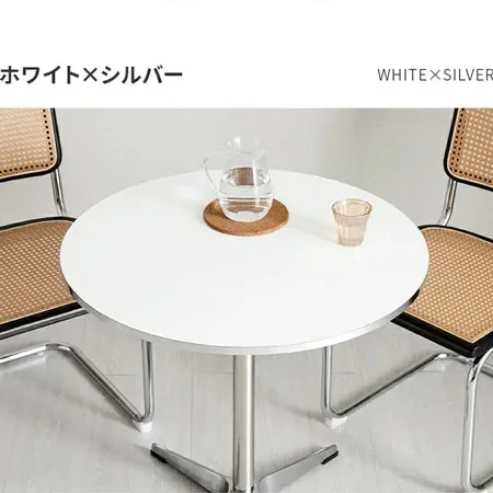 2人掛け ダイニングセット 高70×幅80㎝ 回転イス×2 食卓テーブル 