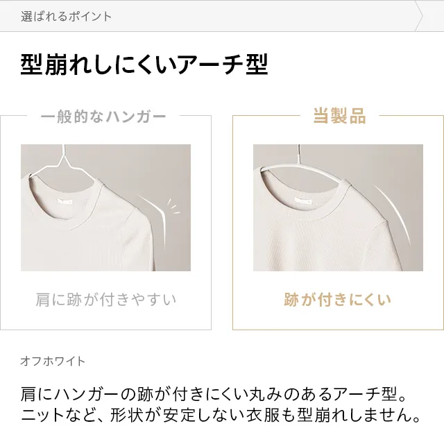 5~100本セット】滑らないハンガー｜モダンデコ公式｜インテリア・家具