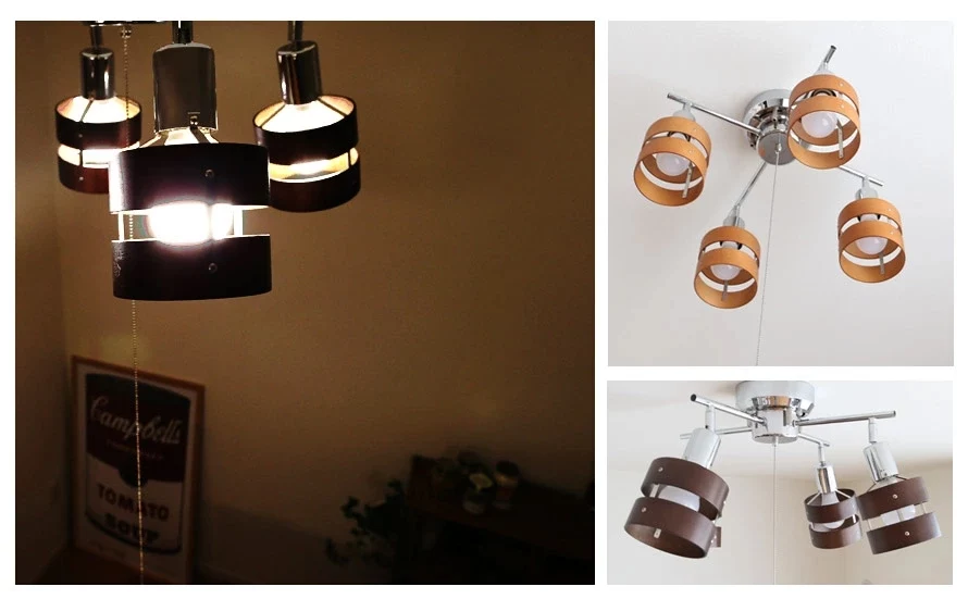 シーリングライトClaire電球色LED付の使用イメージ
