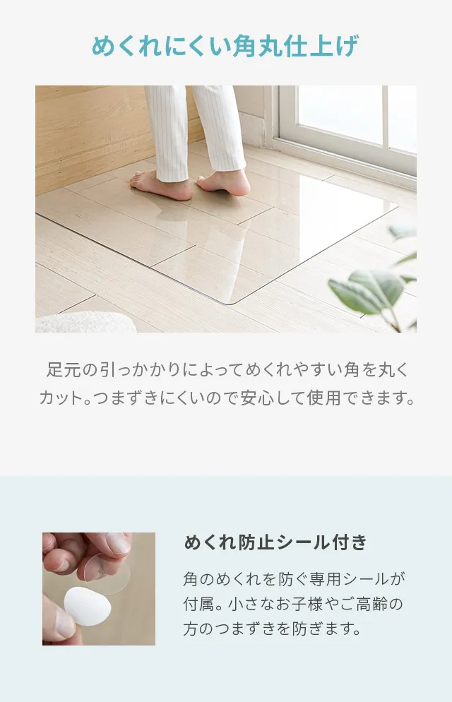 冷蔵庫マット 70×75cm｜モダンデコ公式｜インテリア・家具の総合通販