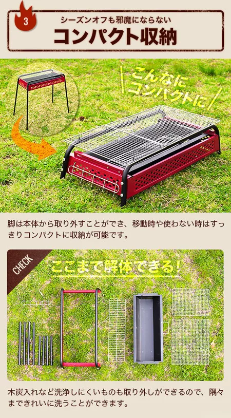 楽天市場】バーベキューコンロ BBQコンロ 18点セット