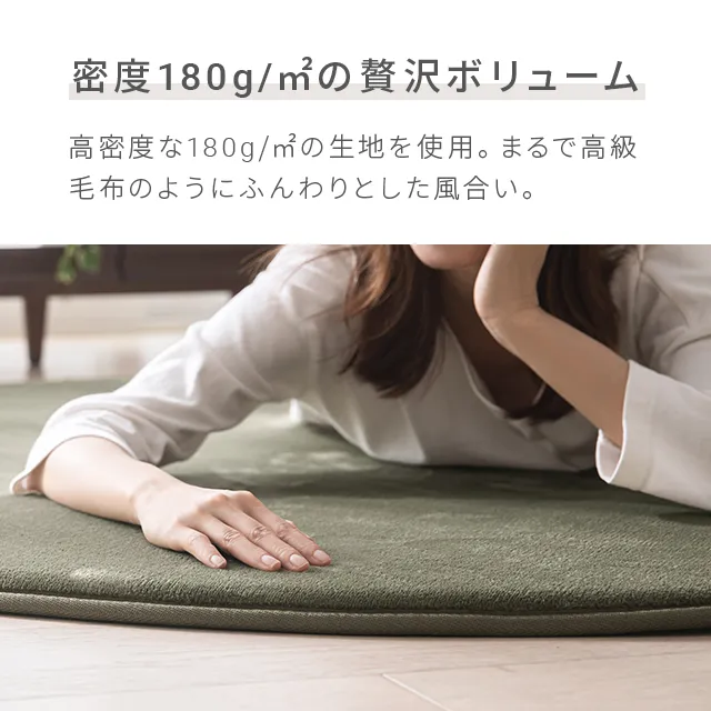 極厚　低反発ラグマット　XL グレー　大判　新品未使用 a710-24_06.jpg