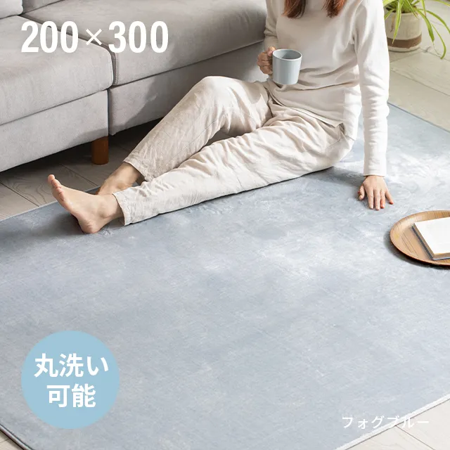 フランネルラグ 200×300cm｜モダンデコ公式｜インテリア・家具の