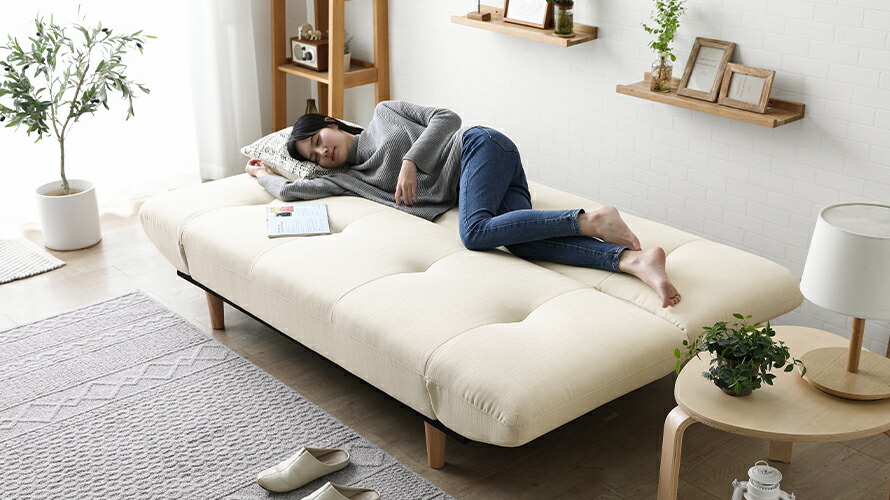 リクライニング 3wayソファベッド インテリア家具 家電 雑貨通販 Modern Deco モダンデコ