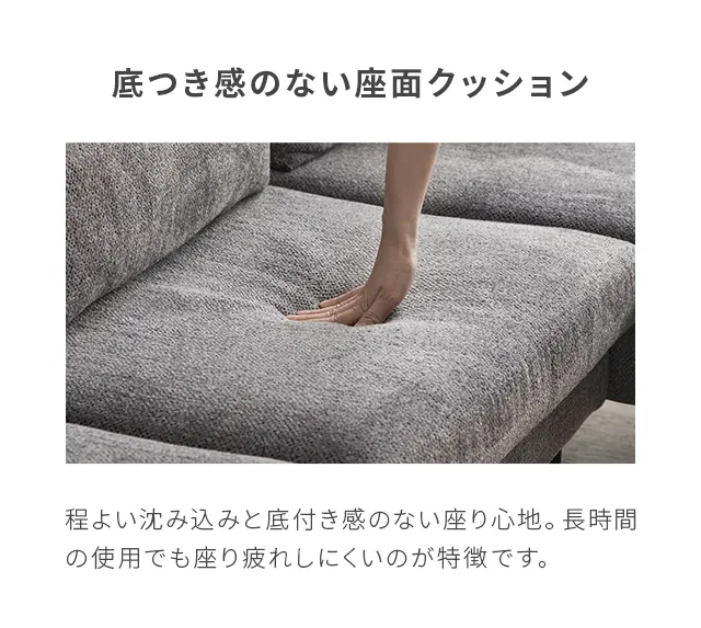 1人掛けソファ ブラックスチール脚 ホテルライク 高級感 ペットガード