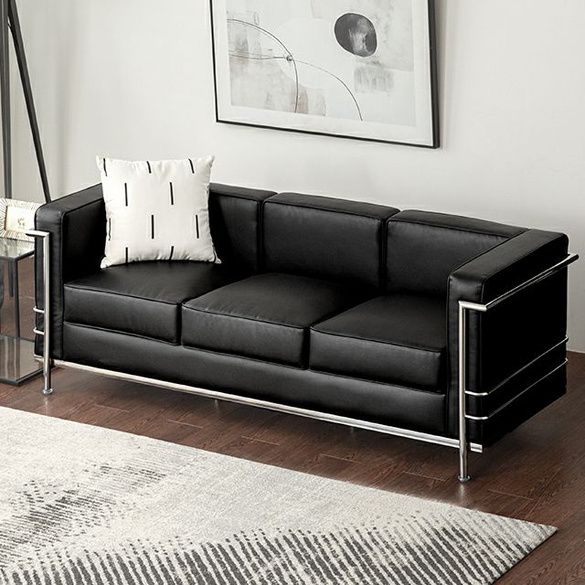 [幅182cm] 3人掛けデザイナーズソファ ル・コルビジェ LC2 名作 リプロダクト 応接ソファ