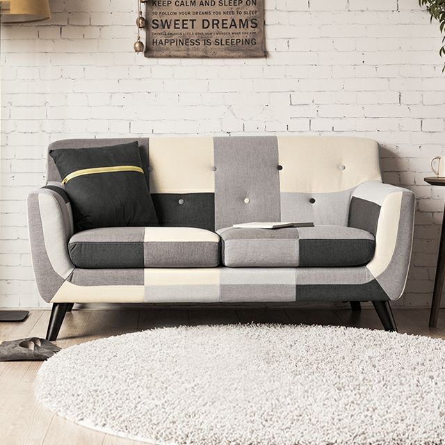 [幅137cm] 2人掛けマルチカラーソファ