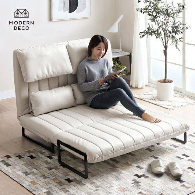 幅126cm 3wayソファベッド インテリア家具 家電 雑貨通販 Modern Deco モダンデコ