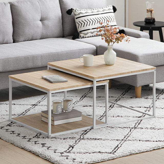 幅60・54cm ネストテーブル