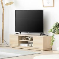 幅108cm コンパクトテレビボード 40V型対応 オープン収納・扉収納