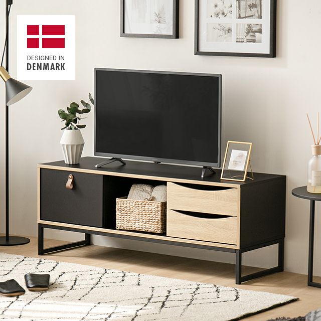 幅118cm デンマーク デザイン テレビボード