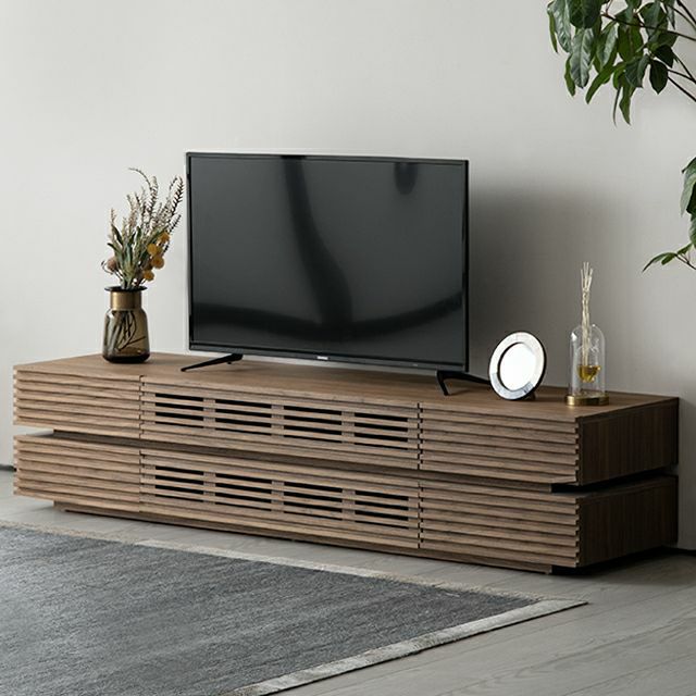 幅180cm ルーバー調テレビボード|モダンデコ公式|インテリア 幅180cm ルーバー調テレビボード|モダンデコ公式|インテリア