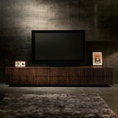 幅220cm ルーバーデザインテレビボード｜モダンデコ公式